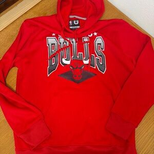Chicago Bulls Red Hoodie size medium